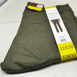 Men’s Jachs Green Stretch Pants